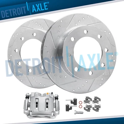 Pinza derecha rotores delanteros perforados 4x4 para Ford F-250 F-350 Super Duty 2005-2012 Foto 1 de 4