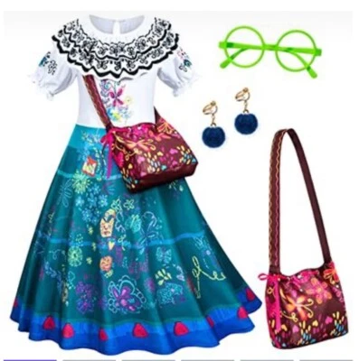 Magical Princess Dress costume Cosplay Sz 9-10 set With Accessories Halloween - Image 1 of 4