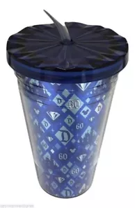 Disney Starbucks Disneyland D60 Anniversary Bicchiere coppa fredda - NUOVO - Foto 1 di 4