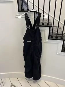 COLUMBIA Skihose Kind JUGEND 10/12M WINTERLÄTZCHEN Ski schwarz Nylon ISOLIERT - Bild 1 von 8