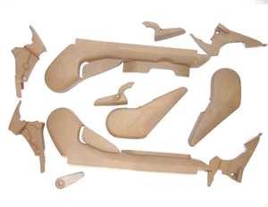 Misc. Tan seat plastic trim Eclipse 2000-2005 - Bild 1 von 1