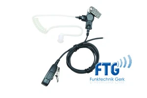 DP1400/CP040 Security Headset 2 sistemi di controllo apparecchio acustico! - Foto 1 di 2