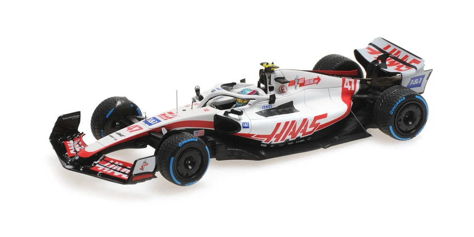 Minichamps Haas F1 Team VF-22 #47 Mick Schumacher Canada GP 2022 1/43 417220947