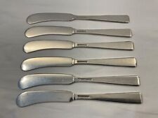 6 Set of Craftsman by Towle Sterling Silver Butter Knife Spreader 6"