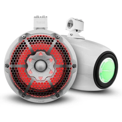 DS18 HYDRO 10" Wakeboard Pod Tower Speaker with Integrated RGB LED Lights - Image 1 of 4
