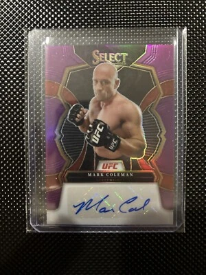 2023 UFC Select Purple Auto Mark Coleman 6/49 - Image 1 of 2