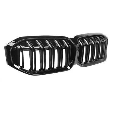 For BMW 3 Series G20 G21 LCI 2022 Onwards Touring Kidney Grill GLOSS BLACK Twin Bridge - Image 1 of 4