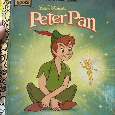 A Little Golden Book Peter Pan de Walt Disney Foto 1 de 4