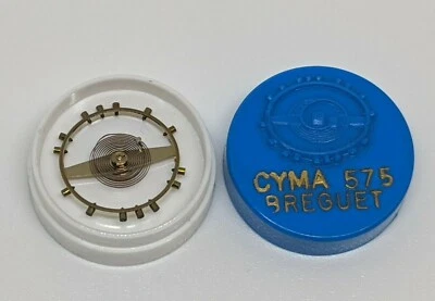 CYMA  15 " CALIBER 565 575 577  BREGUET COMPLETE BALANCE SWISS MADE 1 PIECE Foto 1 de 3