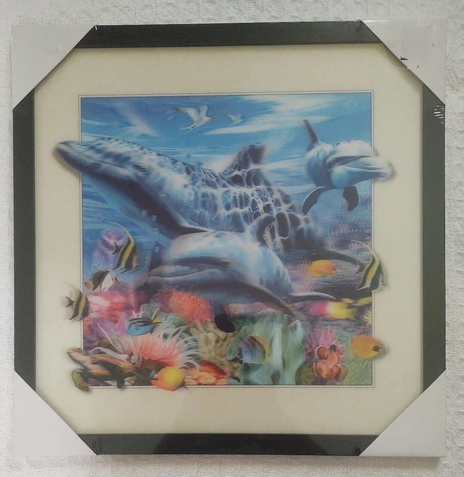 3D Framed Artwork Bobcat 17x17