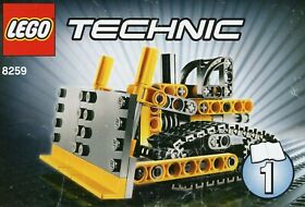 Retired LEGO Technic.  #8259 - Mini Bulldozer.  Instruction Manuals 1&2 Only.