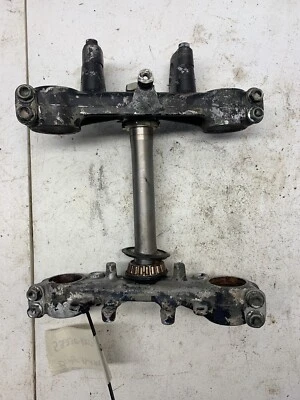 Honda XR200R 1995 puente horquilla techo abrazaderas triples 53230-KK0-010 Foto 1 de 4