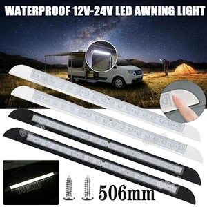 Waterproof 12V LED Awning Light Caravan Motorhome Boat Camper Van Indoor/Outdoor - Picture 1 of 12