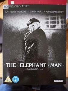 The Elephant Man - uk blu ray, New & Sealed + slipcase, David Lynch Film - Picture 1 of 3