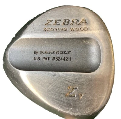 RAM Golf Z7 Zebra Scoring Wood 7w 23* RH Men's Regular Graphite 41.5" Good Grip - Image 1 of 4