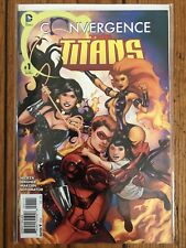 Convergence Titans #1 DC 2015 (feat. Starfire, Wonder Girl, Arsenal) NEW VF/NM