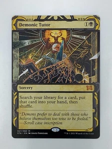 Demonic Tutor - Strixhaven: Mystical Archives - Near Mint - MTG - Picture 1 of 2