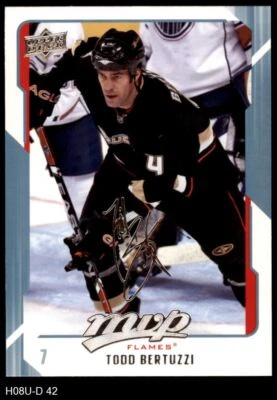 2008 Upper Deck MVP #42 Todd Bertuzzi 8 - NM/MT - Image 1 of 2