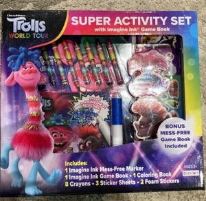 Trolls World Tour Trolls 2 Super Activity Kit DreamWorks NEW - Picture 1 of 4