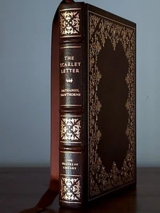 Franklin Library The Scarlet Letter Nathaniel Hawthorne Gothic American Leather - Picture 1 of 11