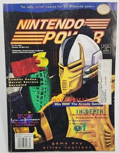 VINTAGE NINTENDO POWER MAGAZINE VOLUME 78 MORTAL KOMBAT 3 & SEPARATION ANXIETY! - Picture 1 of 2
