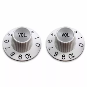 2 Botones Volume Blanco Cobertores De Bruja Plateada Reflector para Tapas US - Imagen 1 de 1