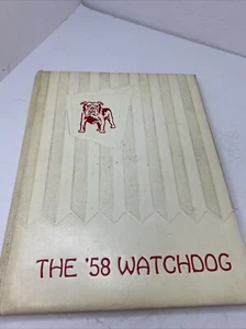 Anuario de escuela secundaria Cumberland 1958. Cumberland Mississippi  - Imagen 1 de 7