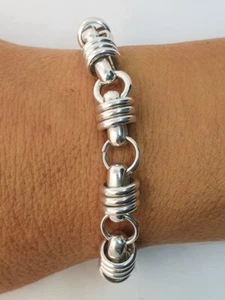 Links of London sweetie chain charm bracelet sterling silver super con RRP £275 - Picture 1 of 22