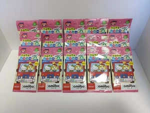 Nintendo Animal Crossing Amiibo Plus amiibo card 15packs Sanrio Characters Japan - Picture 1 of 3