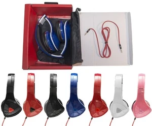 Over-Ear 3.5mm Earphones Headphones model 920 for iPod iPhone MP3 PC Music + BAG - Picture 1 of 29