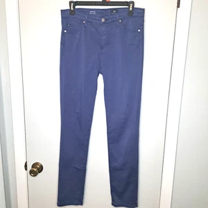 Adriano Goldschmied AG The Prima Mid Rise Cigarette Leg Navy Hose Damen 28R - Bild 1 von 12