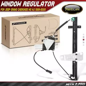 Window Regulator with Motor for Jeep Grand Cherokee WG WJ 1999-2000 Front Left - Picture 1 of 8