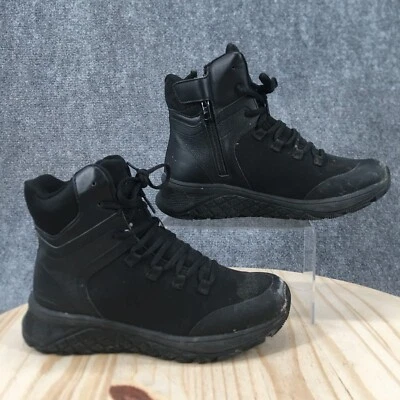 Thorogood Boots Womens 11M Mens 9M T800 Series Work Black Faux Leather 6889-6220 - image 1 of 4