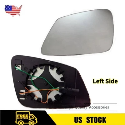 Espejo retrovisor lateral izquierdo del conductor vidrio 4 pines LH para BMW 528i 535i 550i 2010-2016 EE. UU. Foto 1 de 4