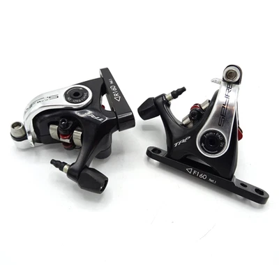 Juego de pinzas de freno de disco mecánicas para bicicleta de carretera/grava TRP SPYRE F/R 160 GN-405-E3 Foto 1 de 4