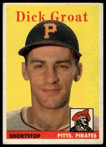 1958 Topps #45 Dick Groat - Picture 1 of 2