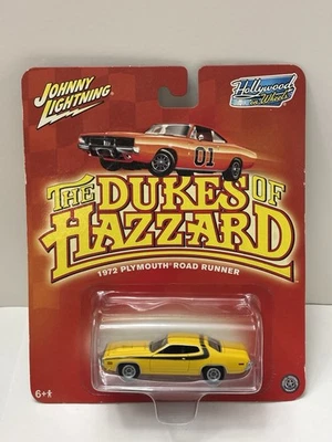 Johnny Lightning Dukes of Hazzard 1972 Plymouth Road Runner Hollywood On Wheels - Image 1 of 4