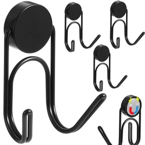 Magnetic Hooks 304 Stainless Steel Hooks Heavy Duty Magnets Hanging Hooks for... - Picture 1 of 6