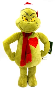 Grinch Dr. Seuss Christmas Greeter with Light Up Heart Plush Holiday Decor - Bild 1 von 11
