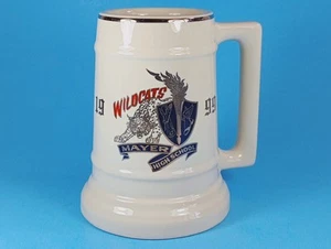 Mayer High School Wildcats Mayer Arizona Stein 1999 con lista de equipos. - Imagen 1 de 10