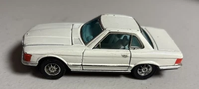 Ruedas Corgi Toys Whiz blancas Mercedes-Benz 350 SL diecast hechas en Gt. Gran Bretaña Foto 1 de 4