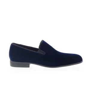 Studio Belvedere Paolo Mens Blue Synthetic Loafers & Slip Ons Casual Shoes - Picture 1 of 4