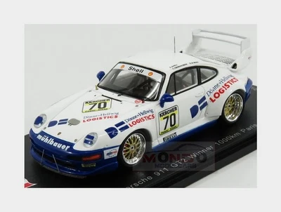 1:43 Spark Porsche 911 993 Gt2 #70 1000Km Paris 1995 P.Oberdorfer D.Hubner SF130 - Immagine 1 di 2
