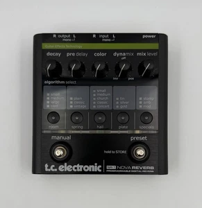 TC Electronic NR-1 Nova Reverb - Programmable Digital Reverb Guitar Effect Pedal - Picture 1 of 5