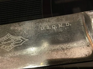 U.S. Quartermaster Div. 18" LAMSON & GOODNOW Schnitzmesser Metzgermesser U.S.Q.M.D. - Bild 1 von 14