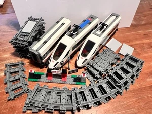 LEGO CITY BULLET TRAIN (60051)- FULL SET - Plus Xtra FLEX track. 42 Pieces. - Picture 1 of 19