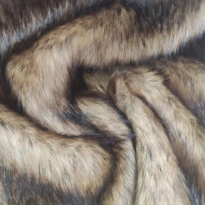 Super Deluxe Luxury Faux Fur Fabric Material - Brown Bear - SAL-1537 - Picture 1 of 3