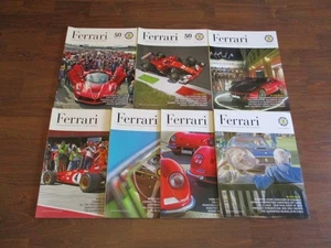 Bundle Ferrari Magazine x7 2017/2018 Official Magazine of Ferrari Owners Club GB - Picture 1 of 15