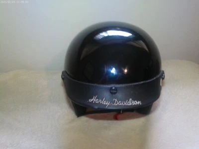 Harley Davidson half helmet XXL black  ready to ride fast shipping - Image 1 of 4