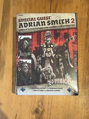 Zombicide Green Horde: Special Guest Adrian Smith 2 - Rare Set (GUF039) SEALED - Image 1 of 4